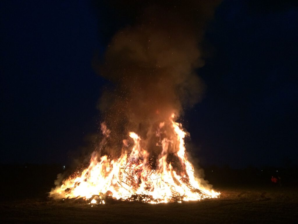 Osterfeuer Landsberied 2015